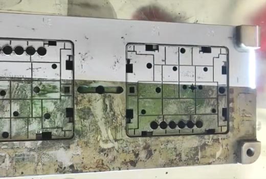 Laserruosteenpoistoaineen ruosteenpoistotehokkuus