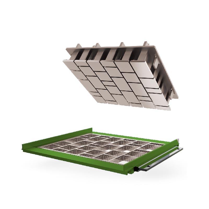 Päällystysbetonitiilimuotti